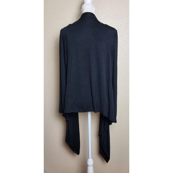 Vertigo Paris Black Wrap Cardigan Duster Size Small NWT - Picture 3 of 6